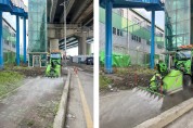 대전 대덕구, 대전 최초 스마트제설기 활용해 보도·빗물받이 청소한다