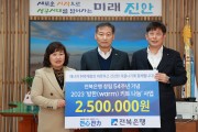 전북은행, 진안군에 ‘방한꾸러미’전달