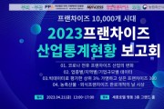 맥세스컨설팅, 제11회 ‘2023 프랜차이즈 산업통계현황 보고회’ 21일 개최