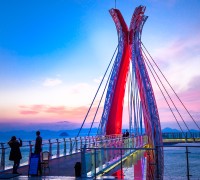 남해군 국내 최대 높이 38m 설리스카이워크, 새단장‘오픈’